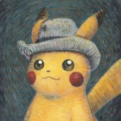 Sự kết hợp thú vị giữa Pokémon và Vincent van Gogh